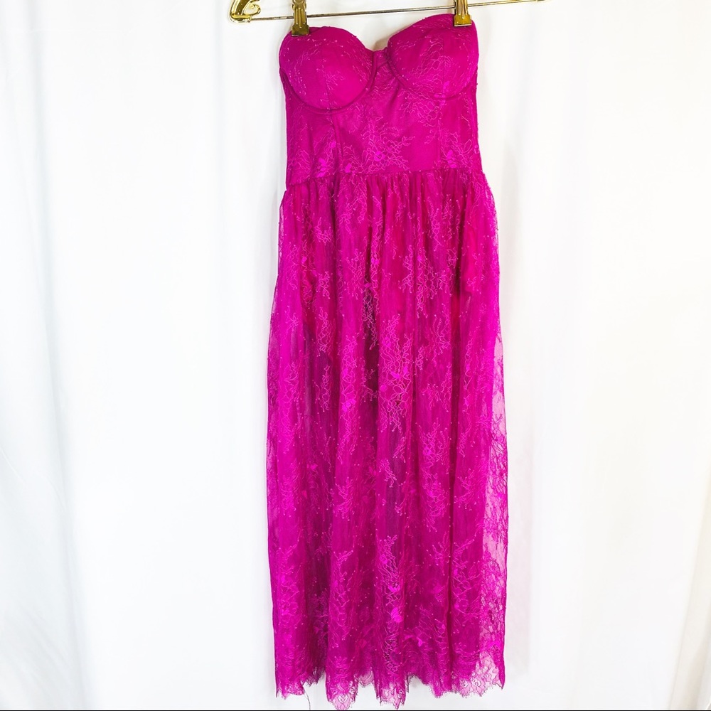 Revolve X NBD Britney Lace Midi Dress - Picture 3 of 8